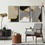 Wallity Conjunto de 3 Lienzos Decorativos Multicolor 45 x 70 cm